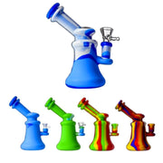 MST402 - Silicone Bent-Neck Beaker Bong