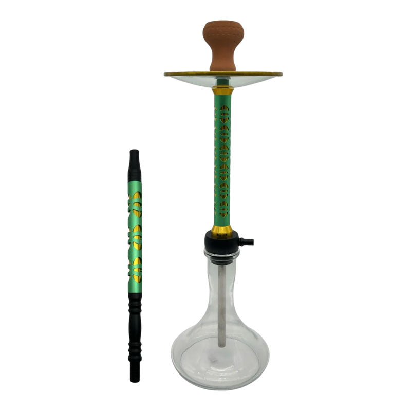 Viper Aluminum & Glass Hookah (0126)