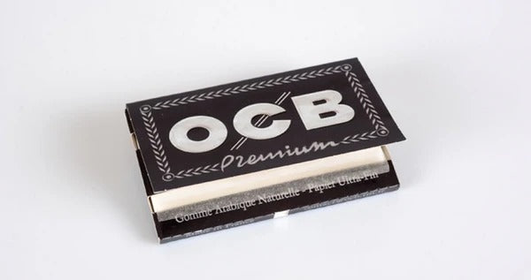 Smoking:Rolling Papers And Hemp Wraps:OCB:OCB Black Single Wide Double - CP1309