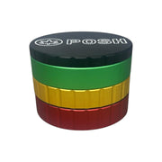 GR-76 - POSH Jumbo Rasta Aluminum Grinder