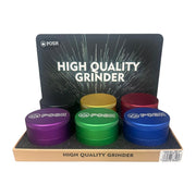 GR-94 - POSH Classic Matte Aluminum Herb Grinder - 6/Display