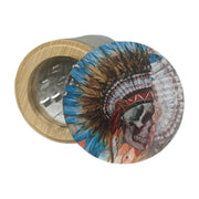 GR-08 - POSH 2-in-1 Glass Herb Jar with Grinder - 6/Display