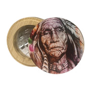 GR-08 - POSH 2-in-1 Glass Herb Jar with Grinder - 6/Display