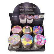GR-02 - Grinders Psychedelic Bamboo Lid Art Series- 6/Display