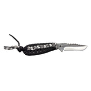 9657 - Tactical Fixed Blade Survival Knife with Paracord Handle