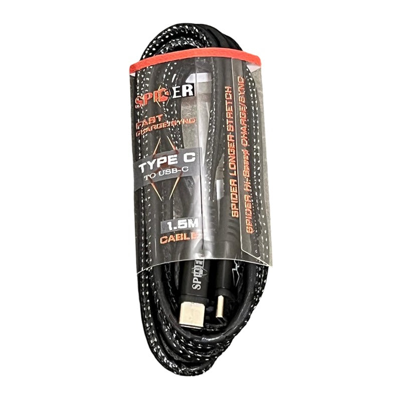 Spider 1.5M Cable  (Type C to Type C)-