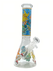 MST124 Cartoon Decal Bong