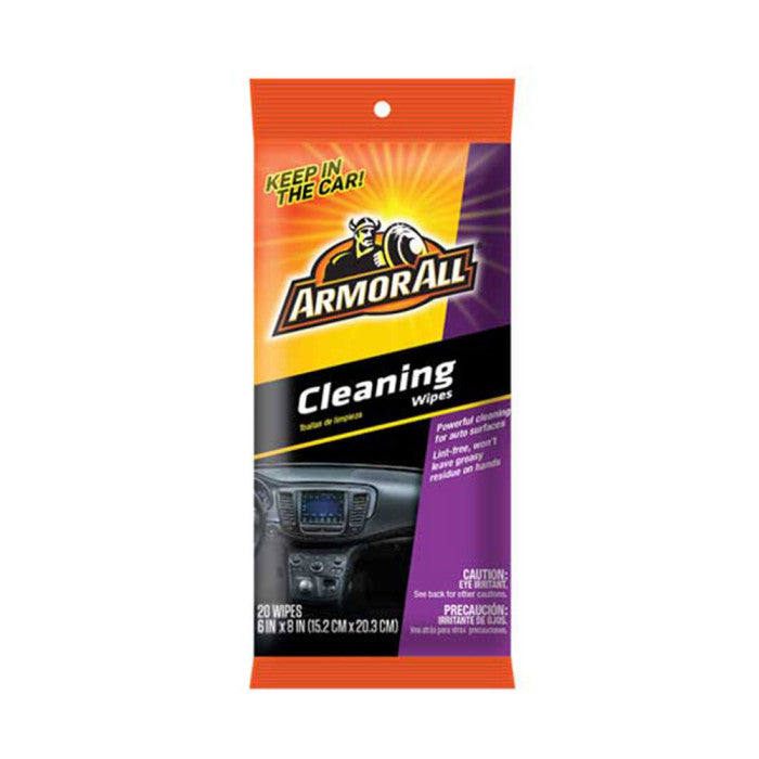 Armor All Wipes Cleaning (20ct)