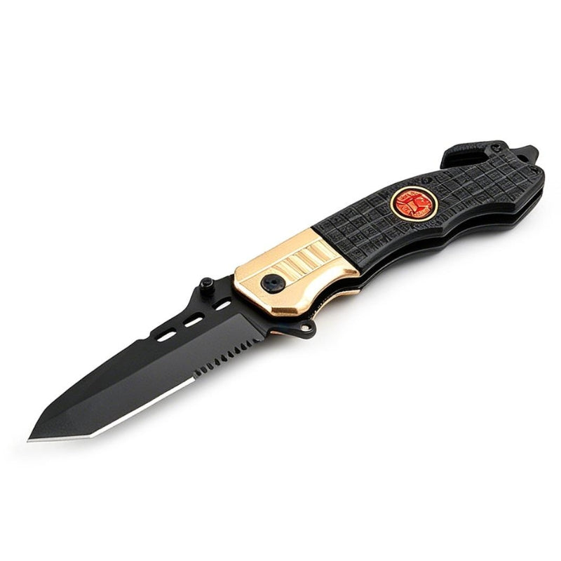 MSK017 - Gold Accent Folding Utility Knife