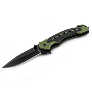 MSK020 - Olive Green Outdoor Folding Knife
