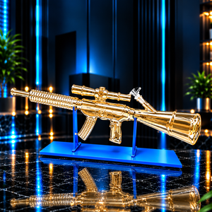 24.8" Gun Style Female Glass Bong (MST023)