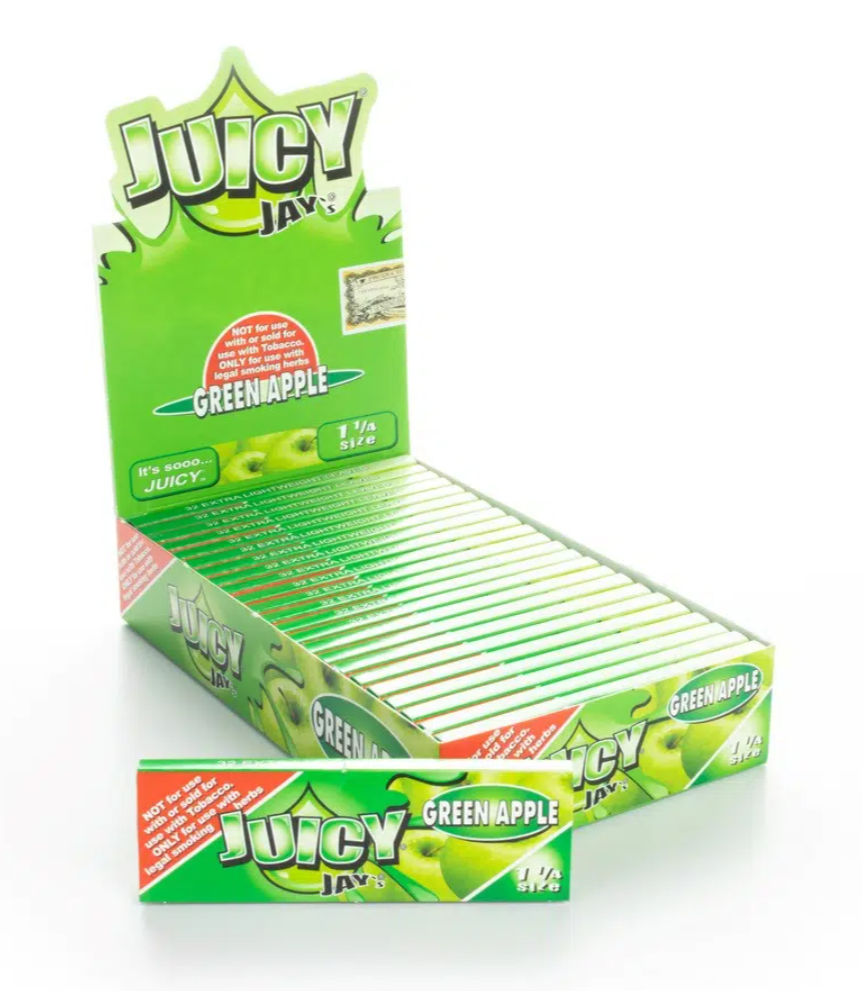 Juicy Jay’s Rolling Papers – Green Apple