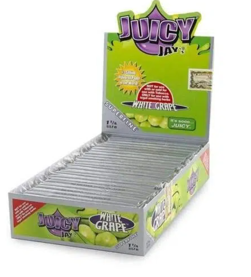 Juicy Jay’s Rolling Papers – White Grape