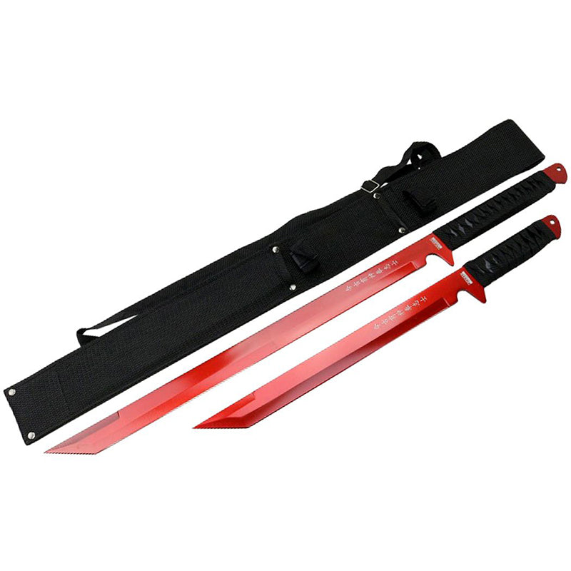 26" / 18" Stainless Steel Red Blade Sword with Sheath (K1020-60-RD)