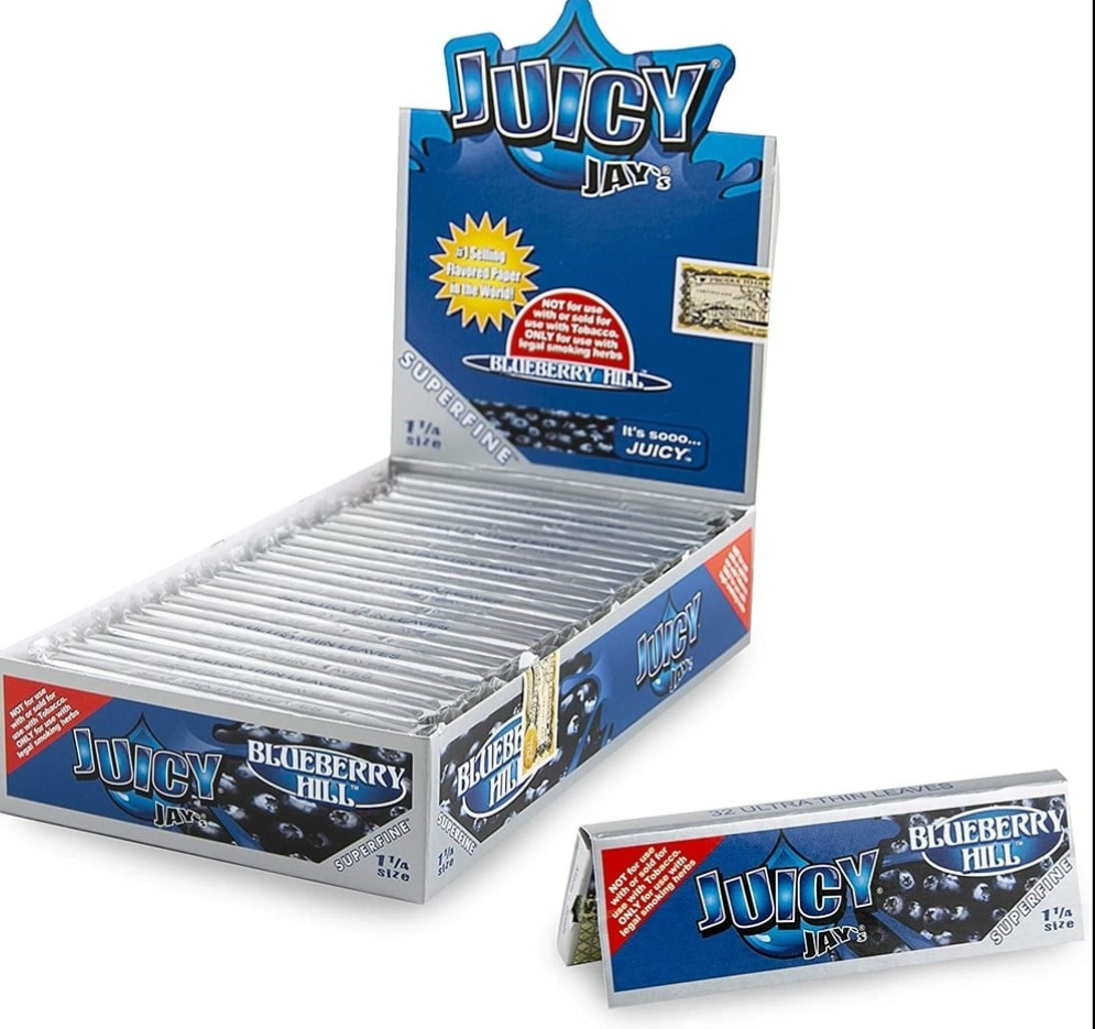 Juicy Jay’s Rolling Papers – Blueberry Hill