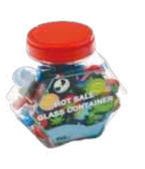 1" Glass Storage Container - (SI94)-60/Jar