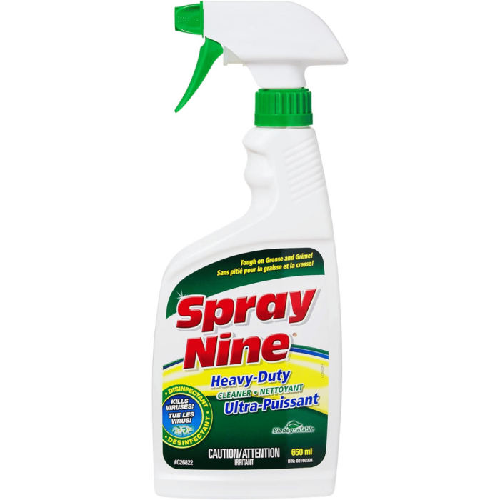 Spray Nine Heavy Duty Cleaner Degreaser, 650mL