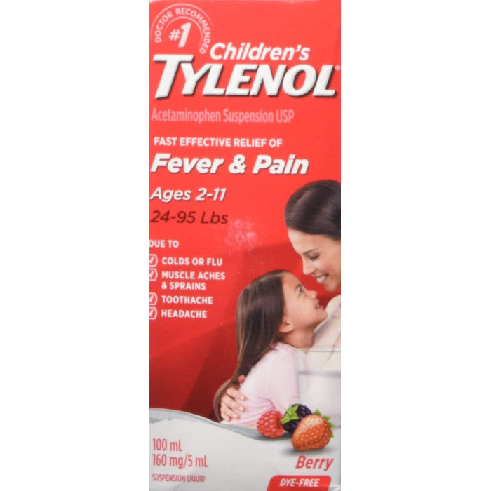 Tylenol Children Suspension Berry 100ml